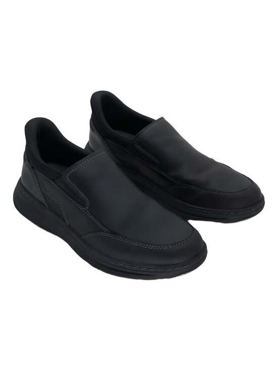 Clarks Men\'s Craftwell Step Dress Casual Slip On Sneakers Black Size 11.5M